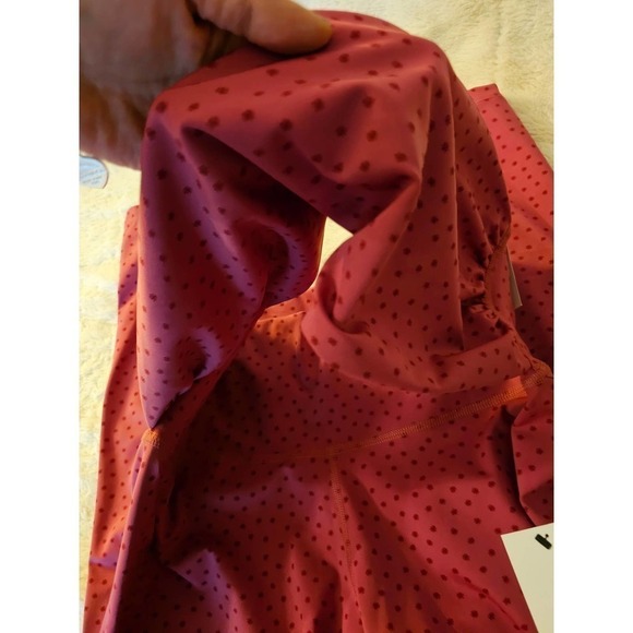 Nike Yoga Pink‎ Polka-dot XL NWT Pants. Waist Wrap Accent. - Picture 11 of 11